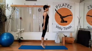 Pilates gap de puntillas