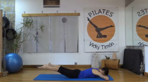 Pilates extención prona